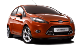 Ford Fiesta in Glasgow Airport car rental