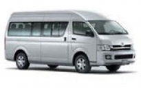 Car Rental Toyota Commuter 12 Seater in Dunedin